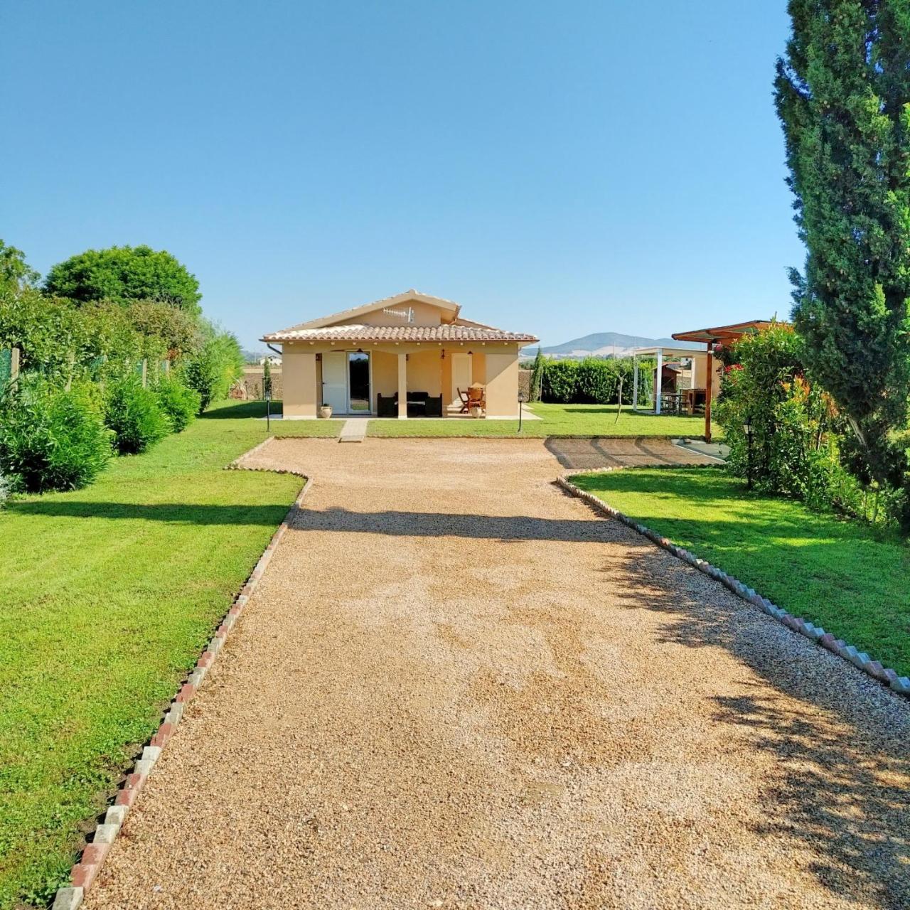 Oca Bianca Villa Pescia Romana Luaran gambar